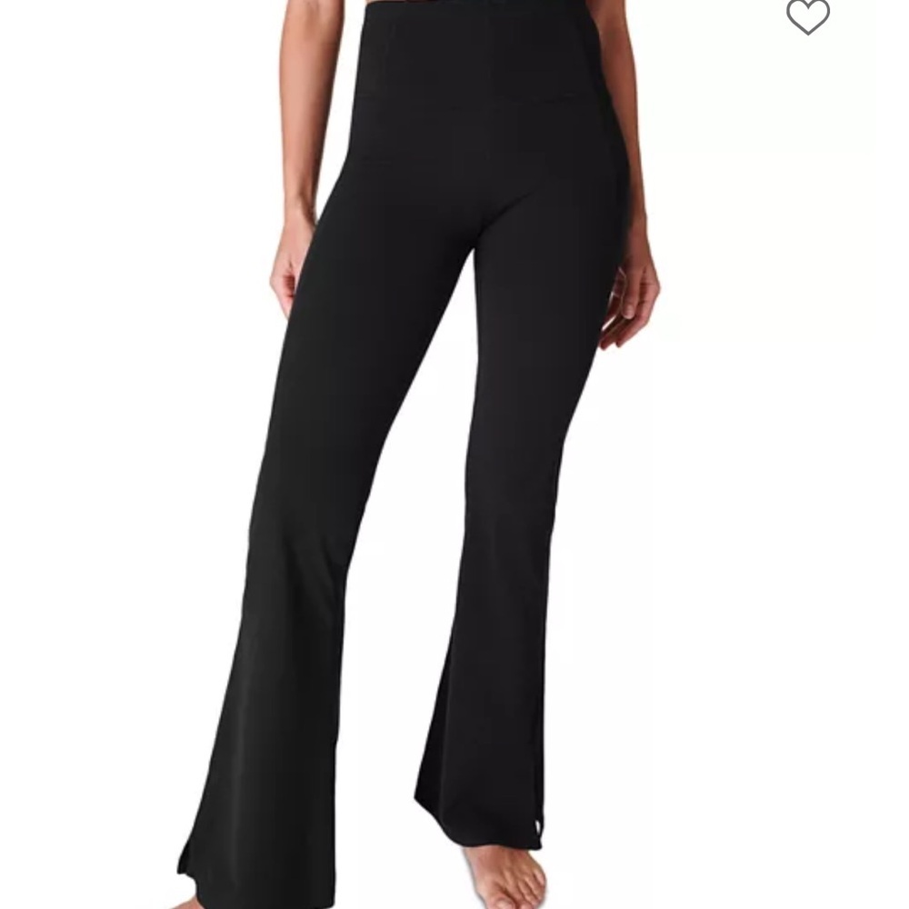 Sweaty Betty Black Flare Yoga Leggings